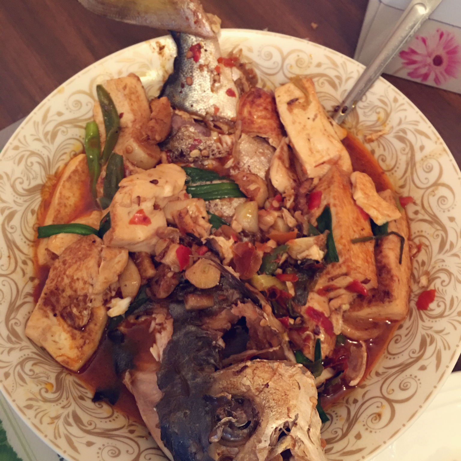 豆腐豆瓣鱼