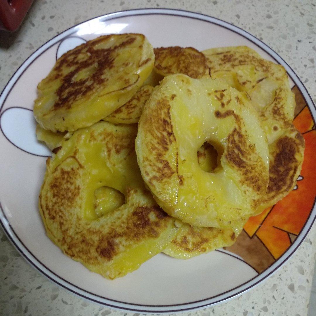 苹果甜甜圈 宝宝辅食食谱