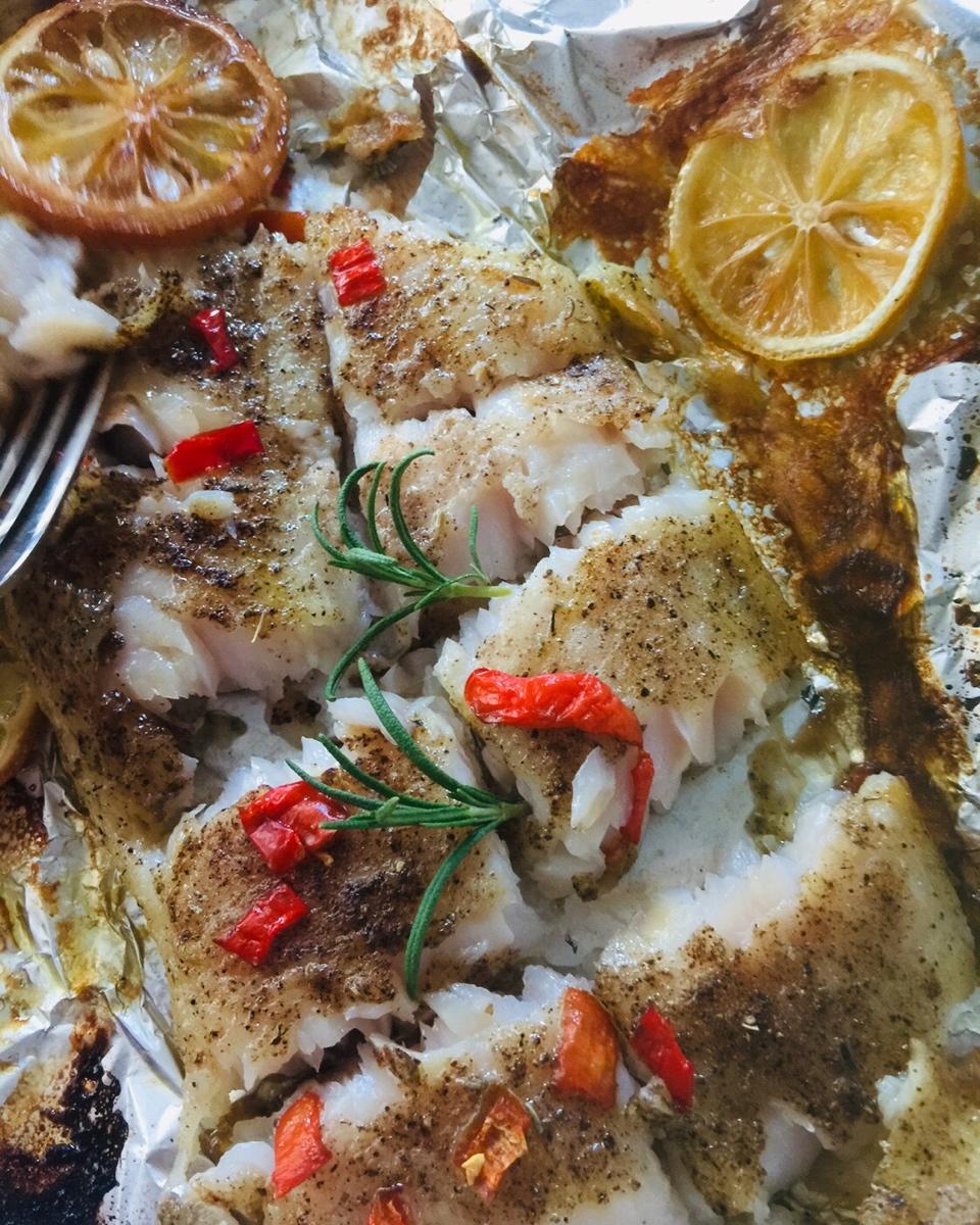 让烤箱动起来--意式香料烤龙利鱼