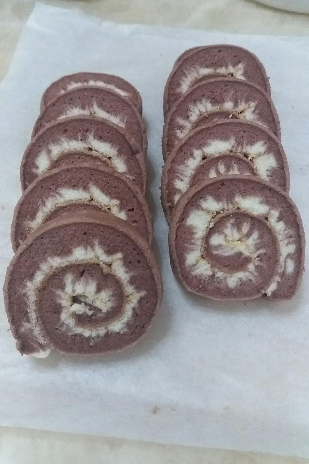 可可旋风蛋糕卷（视频）