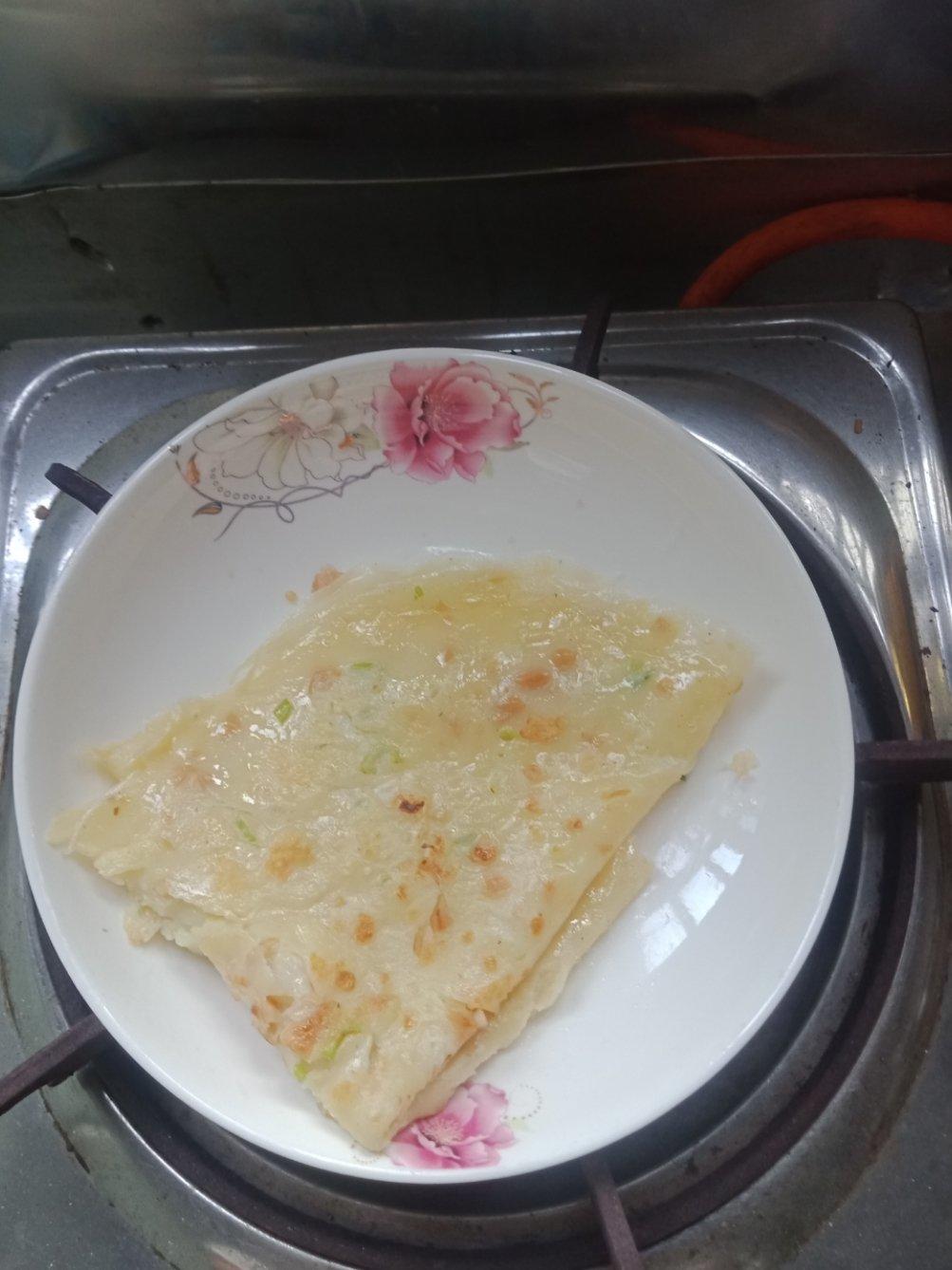 简单快手蔬菜鸡蛋煎饼