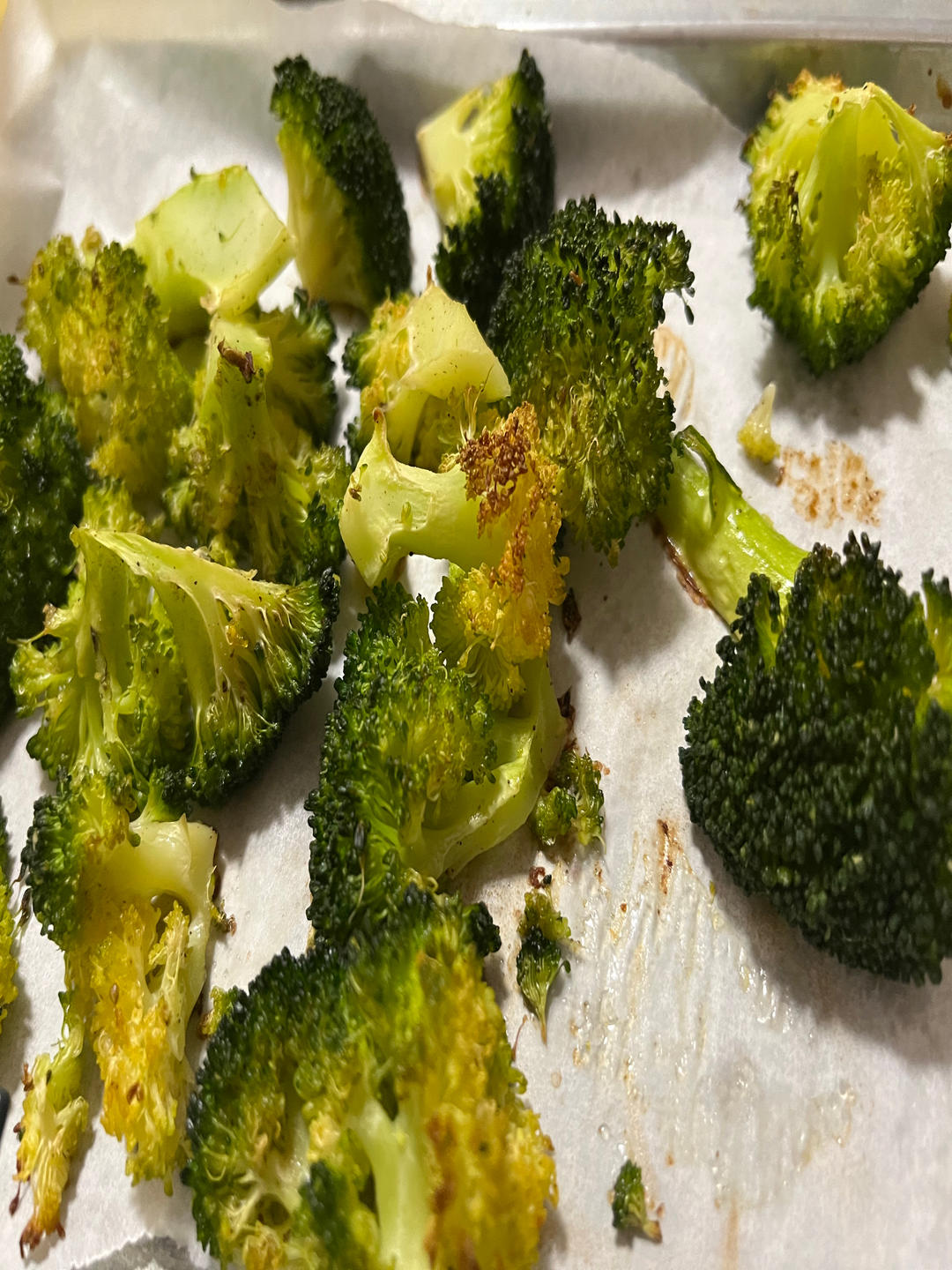 快手减脂餐：烤西兰花