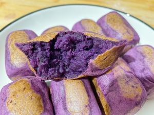 糯叽叽的紫薯小方🍠的做法 步骤17