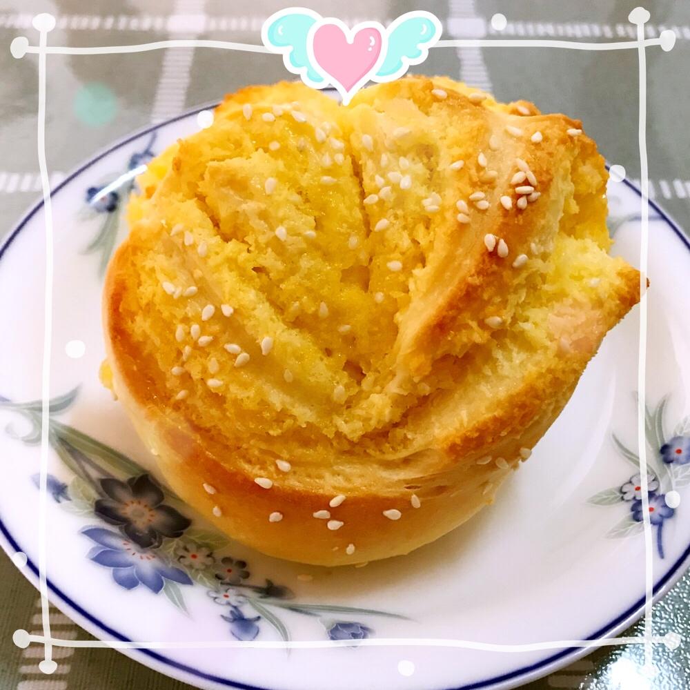 心形椰蓉面包