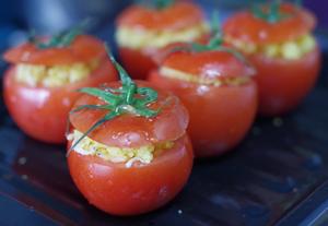 番茄焗海鲜饭的做法 步骤11