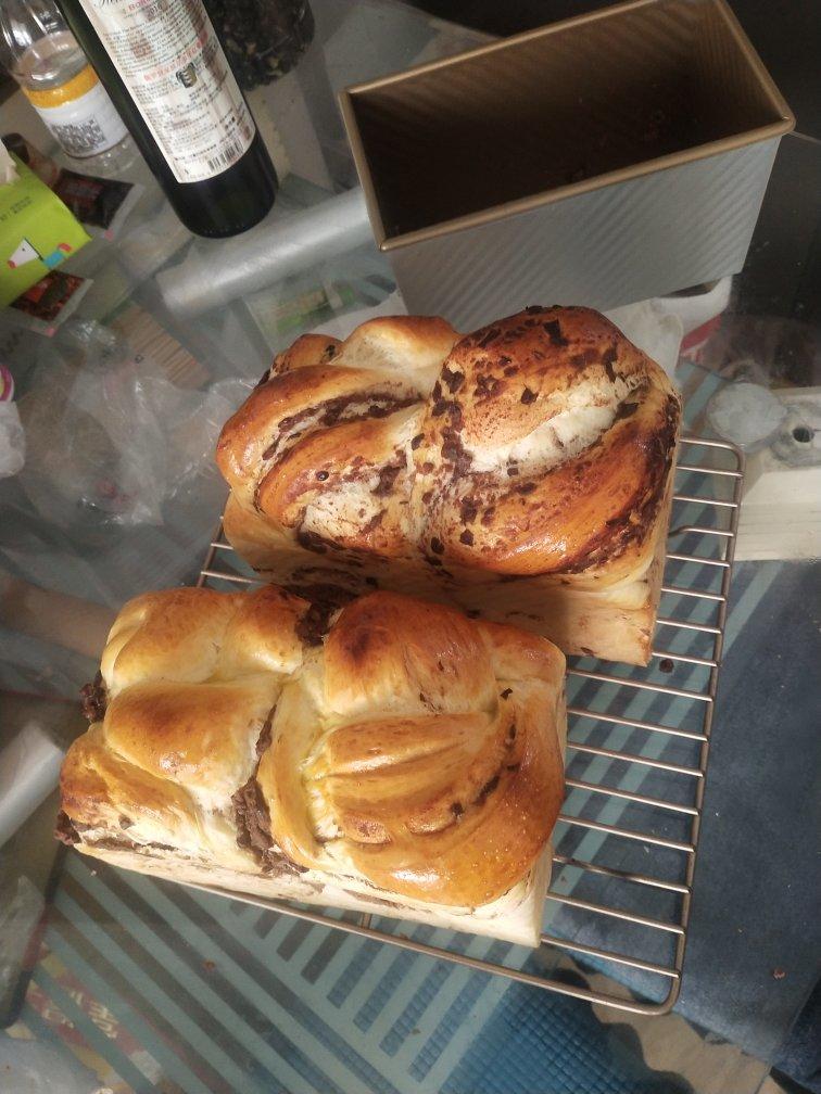 大理石红豆吐司