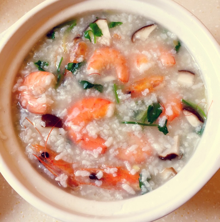 水晶苹果_0l7z做的秘制鲜虾粥