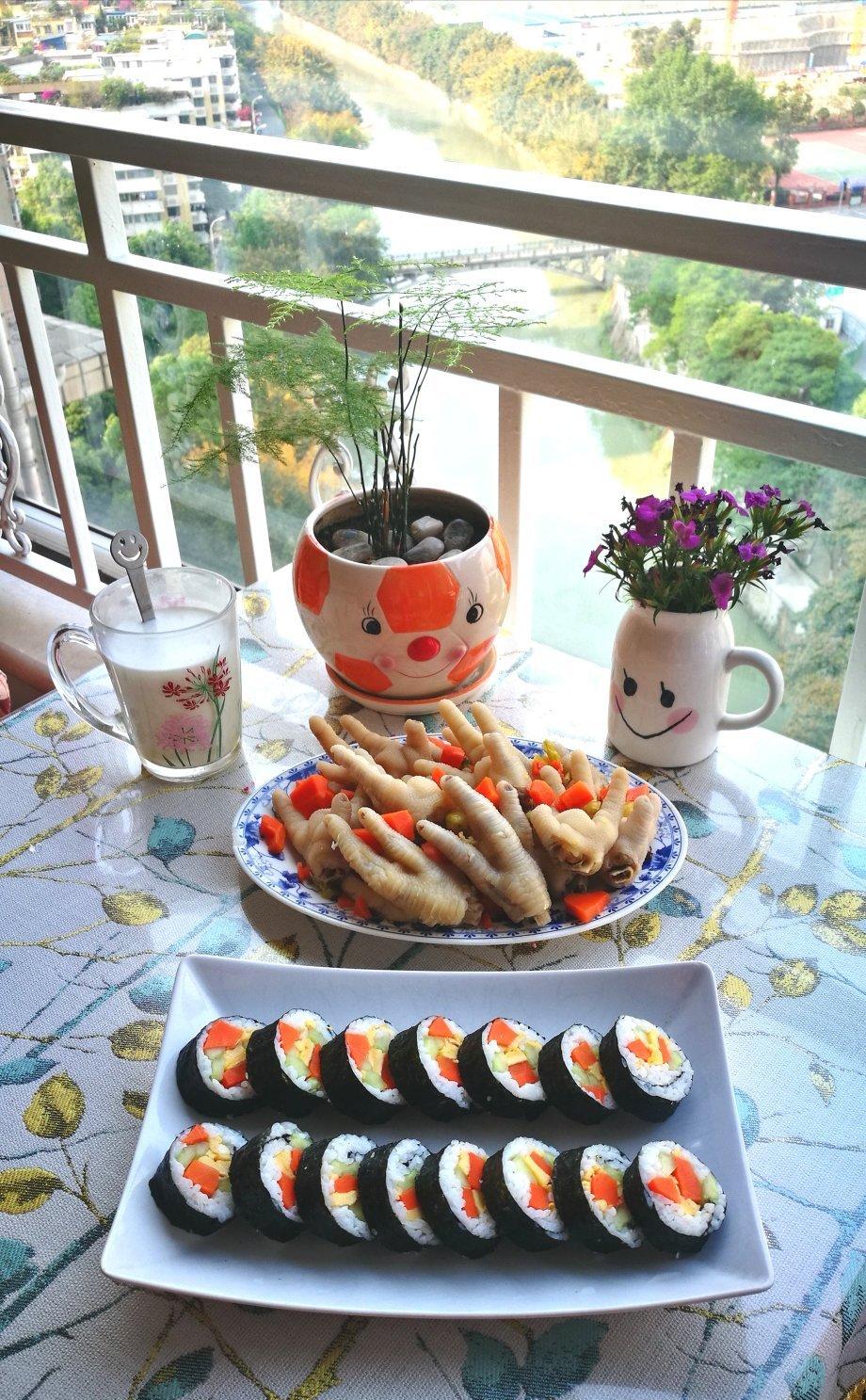 紫菜卷寿司