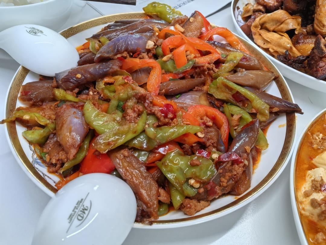 红烧肉沫茄子