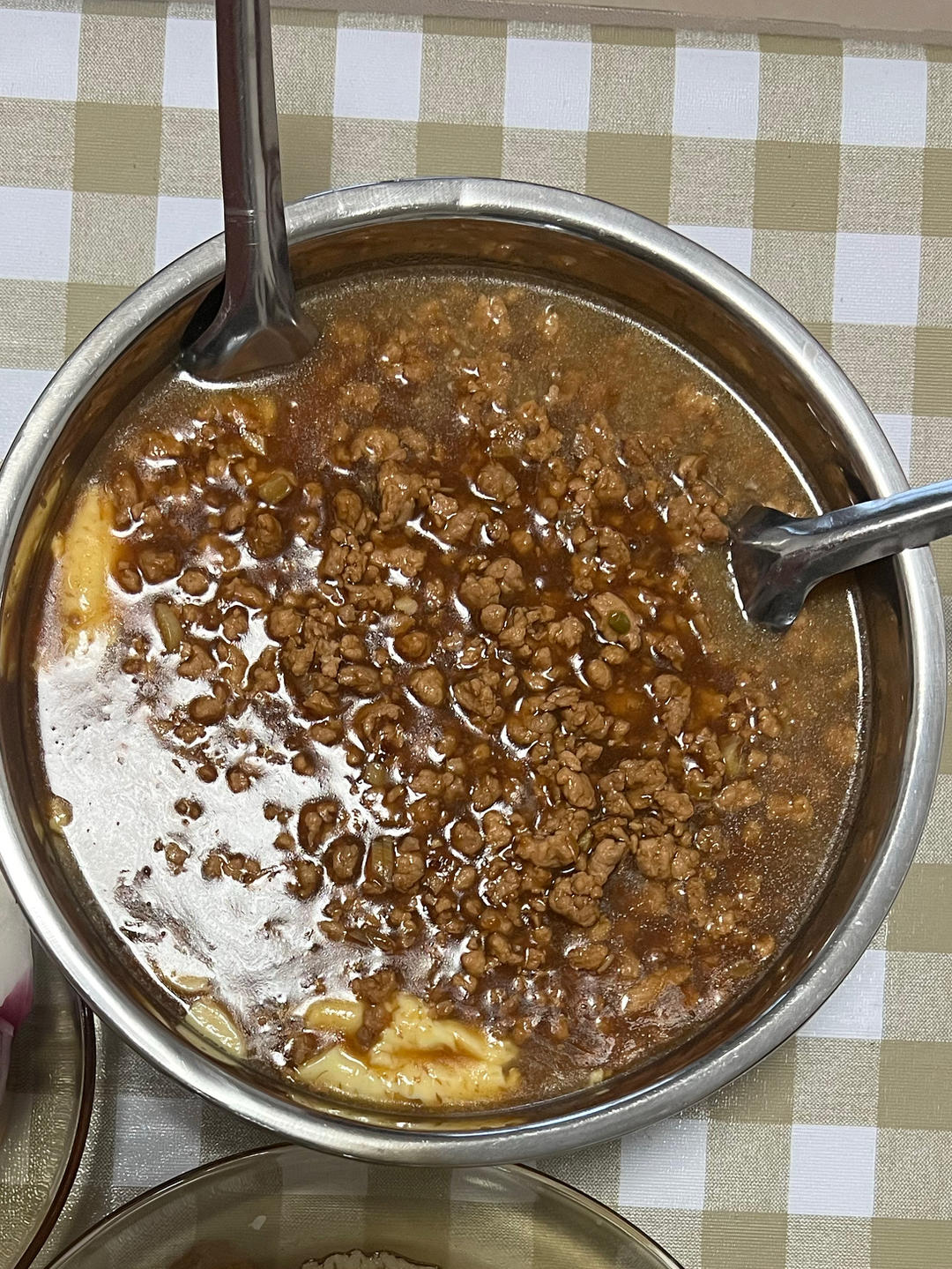 【豆腐肉末蒸蛋】非常嫩滑，小朋友也特喜欢