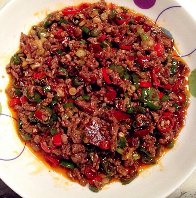 小炒牛肉