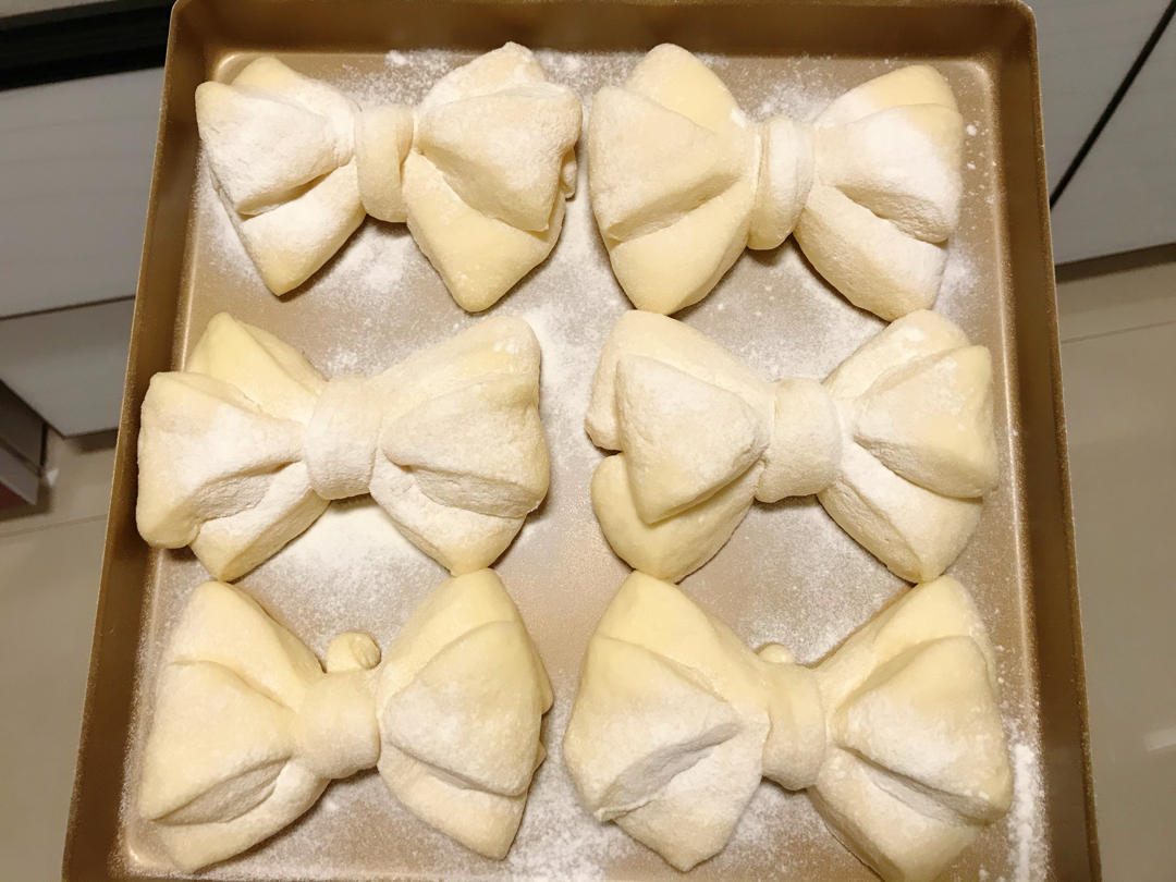 软萌可爱的蝴蝶结🎀面包