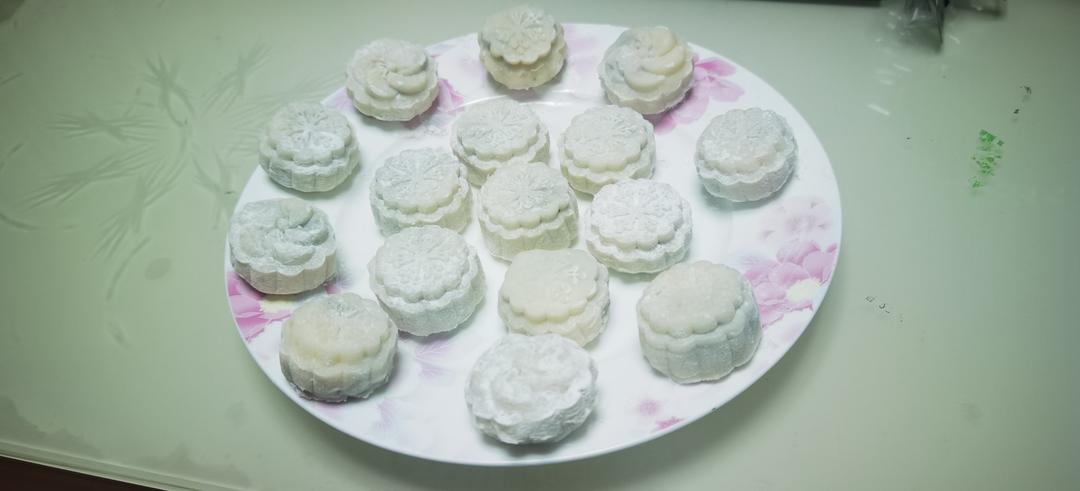 冰皮豆沙月饼
