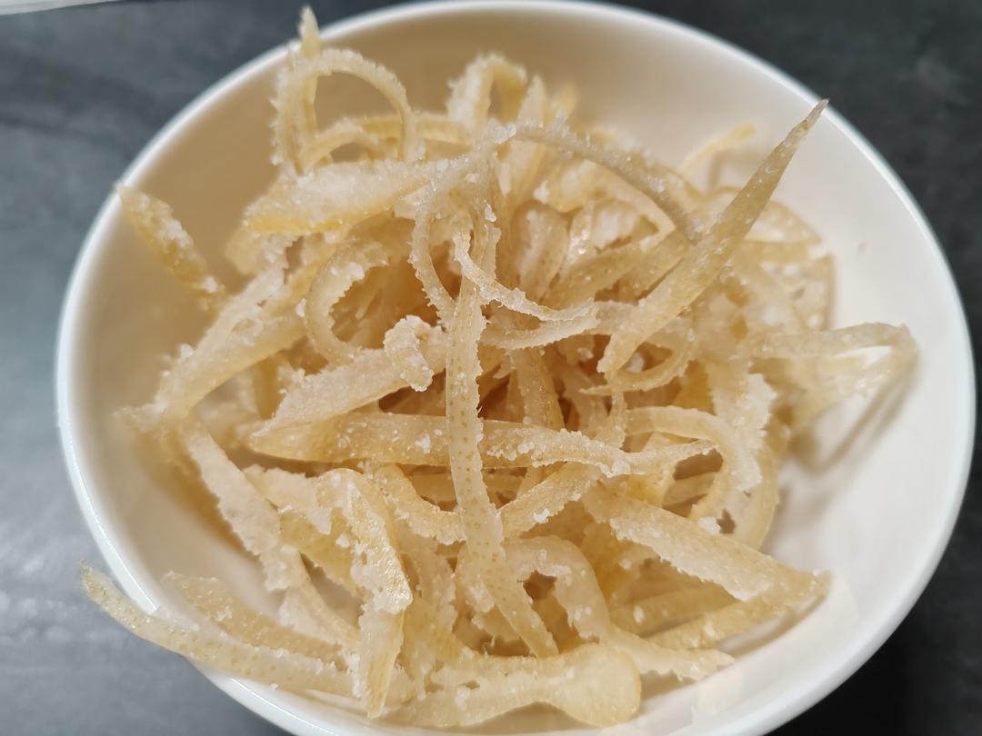 糖霜柚子皮