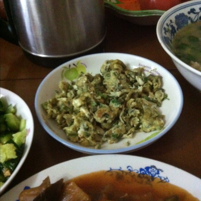 香椿炒鸡蛋