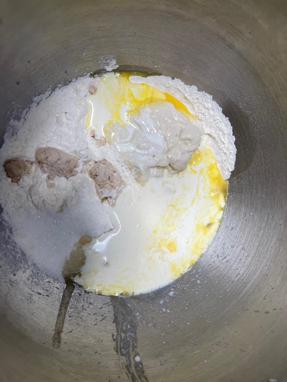 纯奶手撕吐司的做法 步骤1