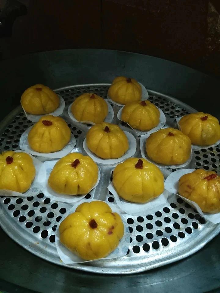 Q弹南瓜饼