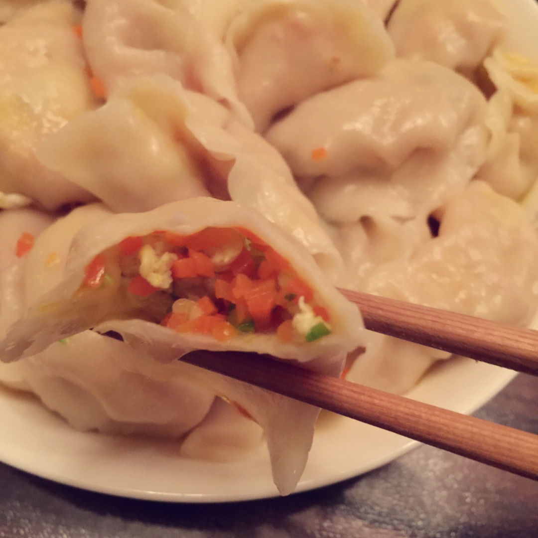私房胡萝卜素馅饺子