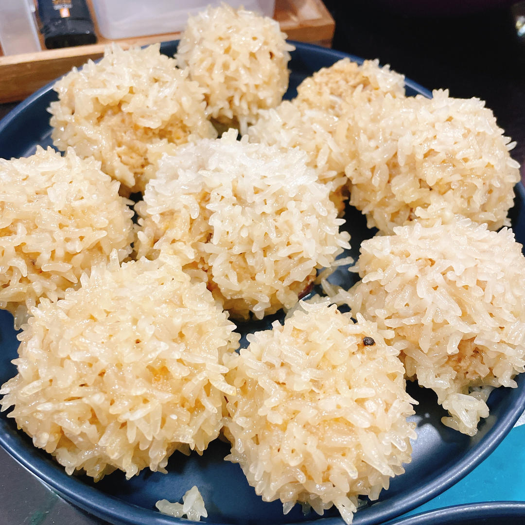 蒸糯米丸子