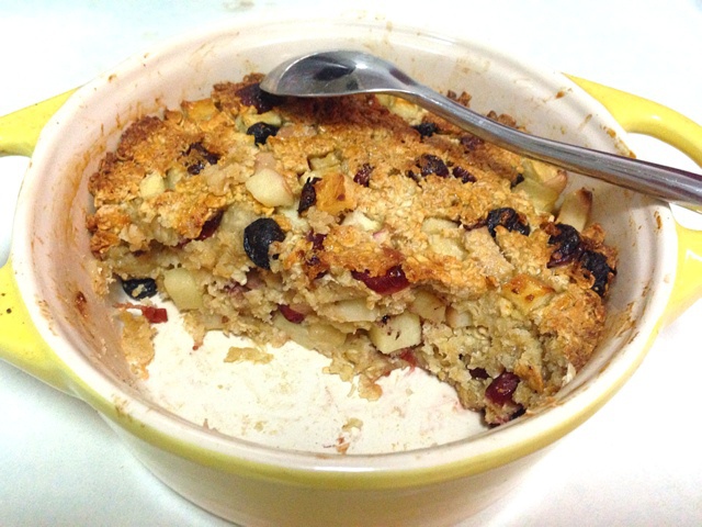 Baked Oatmeal Breakfast 早餐烤燕麦