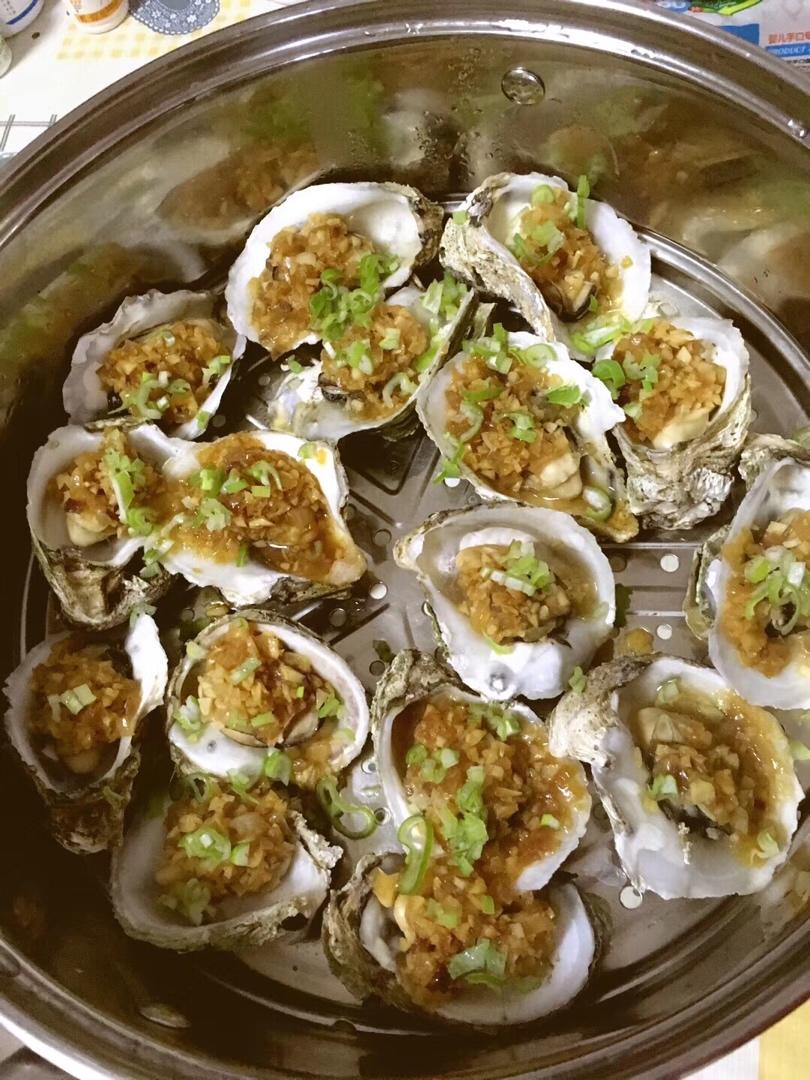 超简单～蒸蒜蓉生蚝