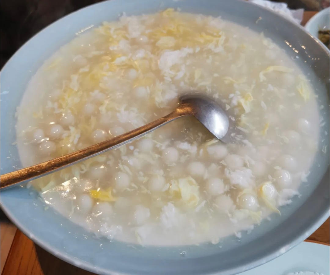 🔥中式点心，酒酿蛋花圆子