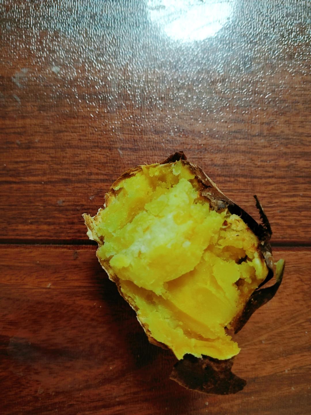 空气炸锅烤红薯(超级简单)
