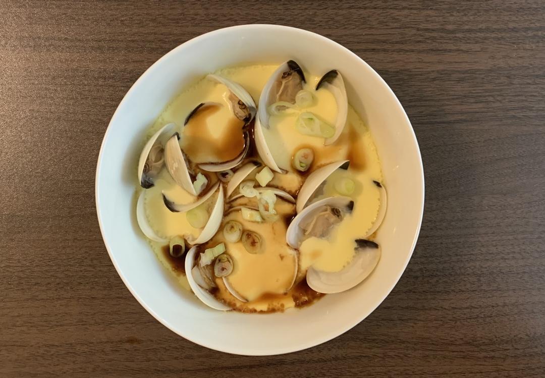 超滑嫩的蛤蜊炖蛋