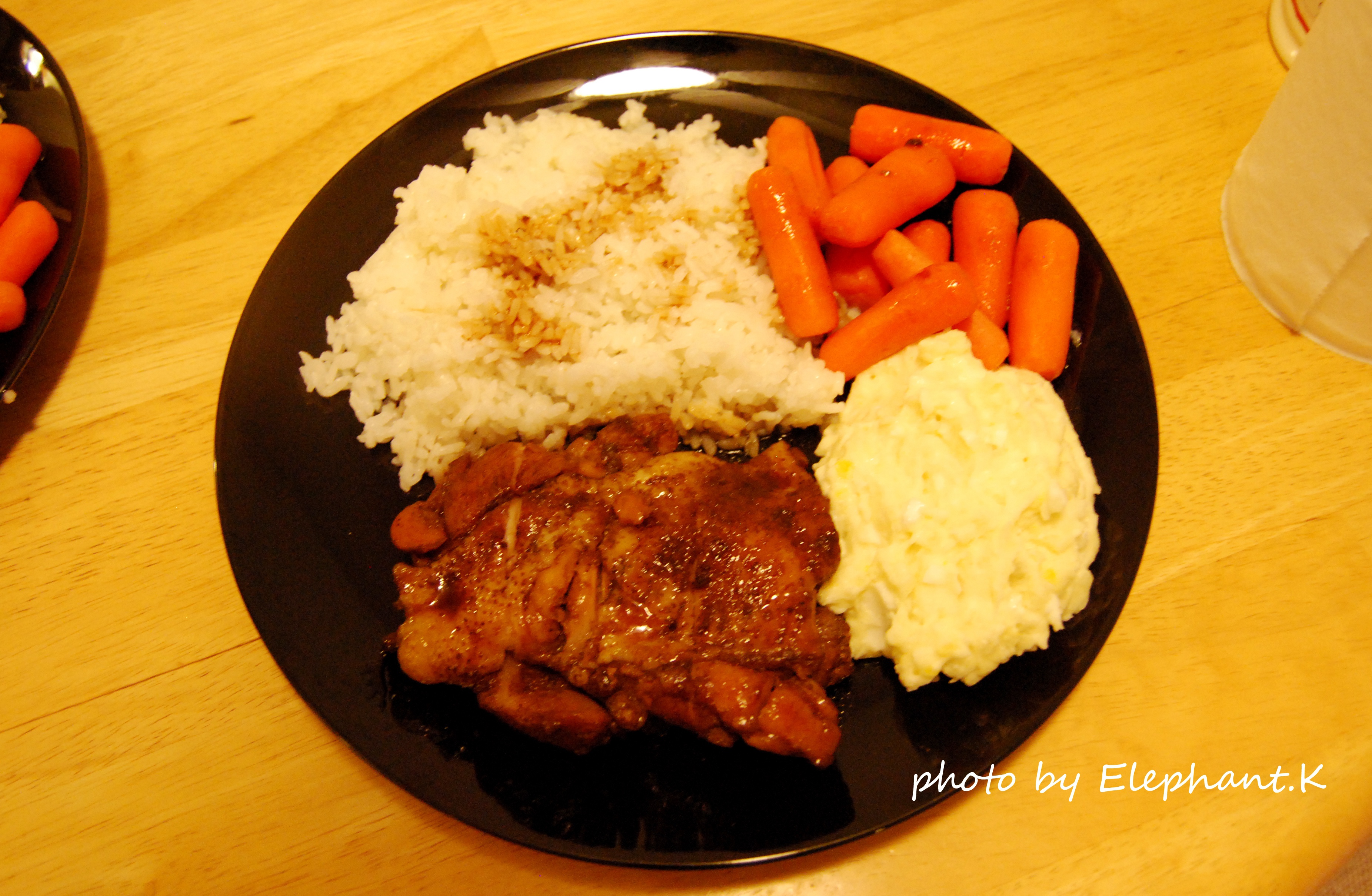 日式照烧鸡排饭