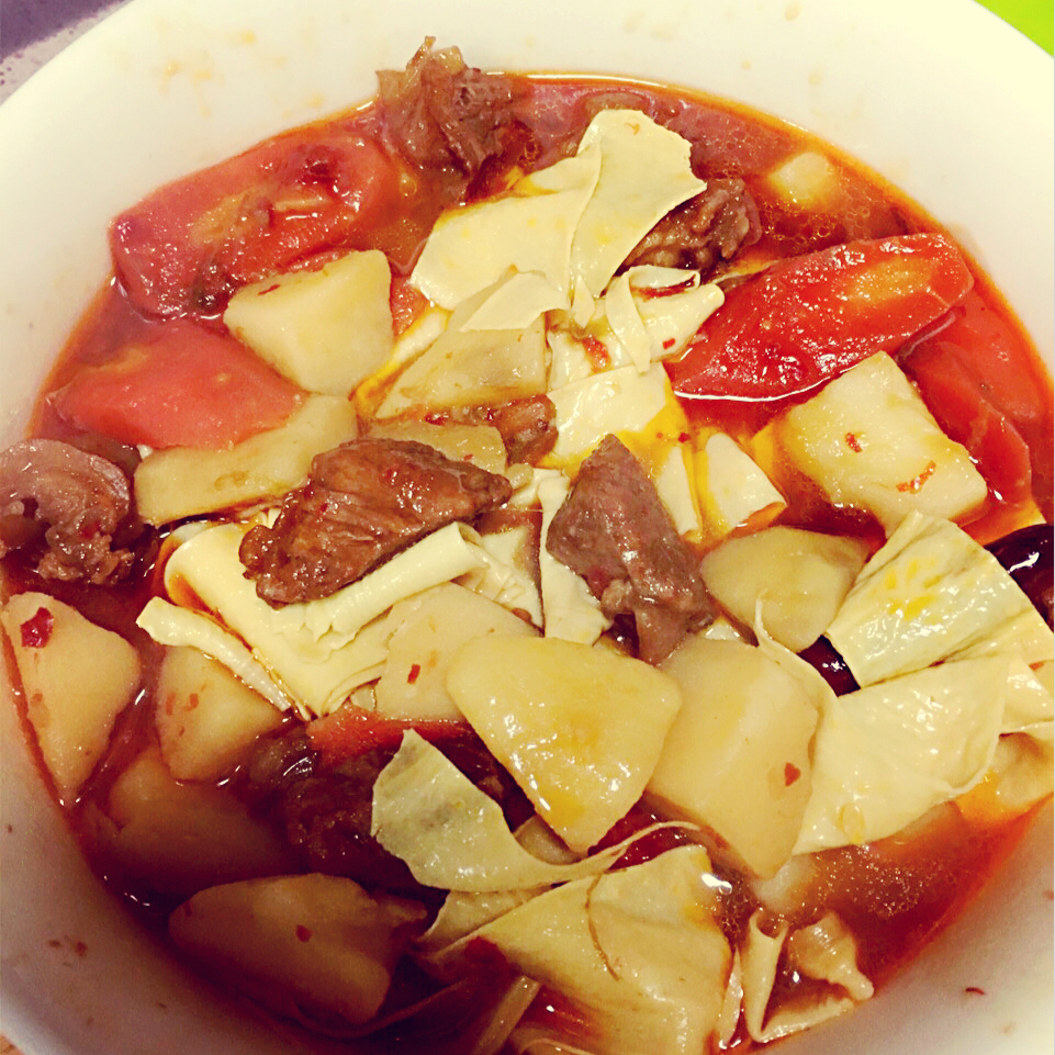 川味红油萝卜炖牛肉