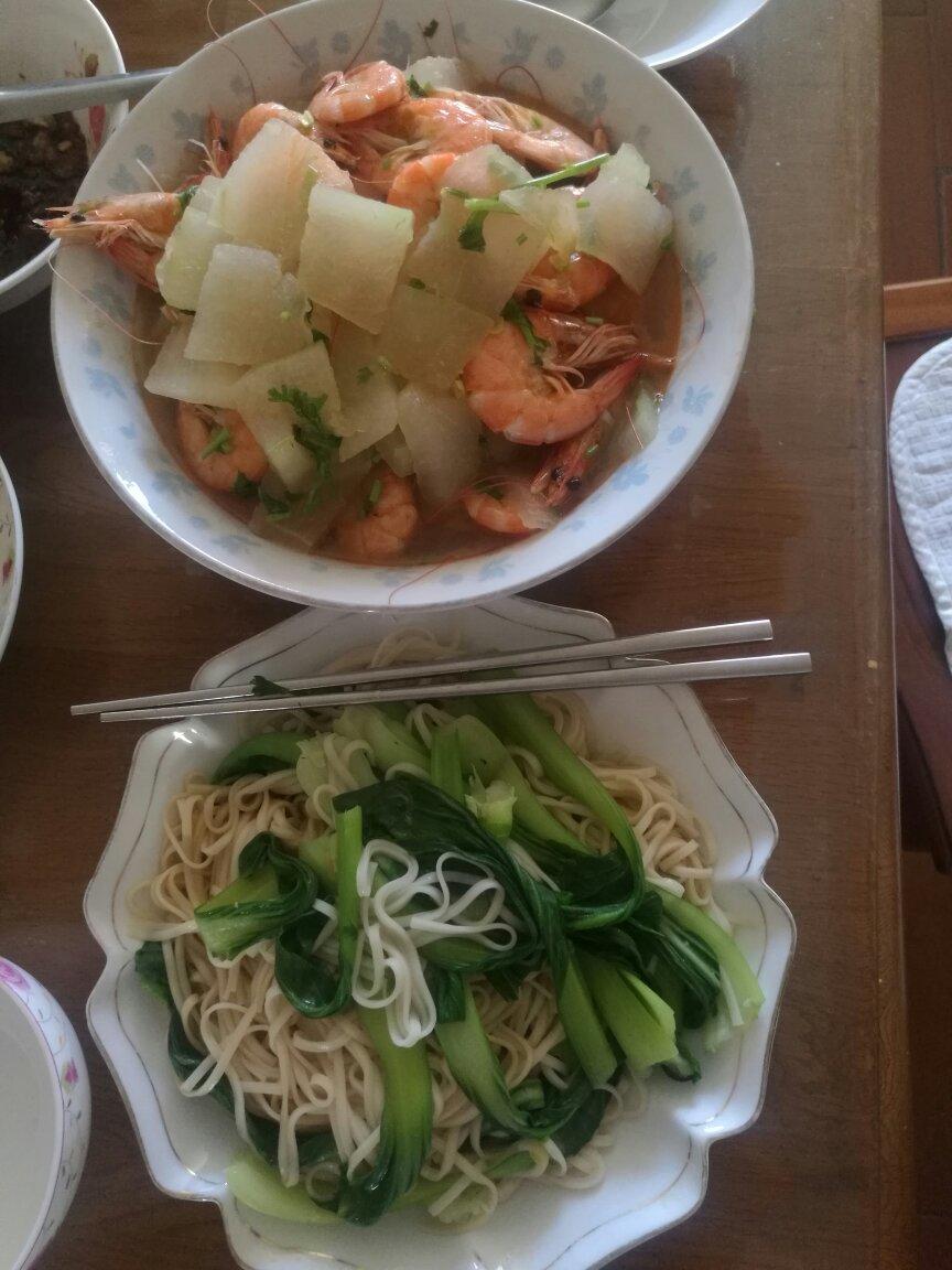 冬瓜炖虾（快手菜）