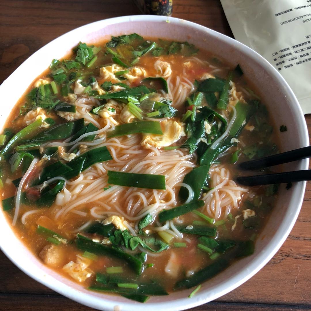 西红柿鸡蛋面
