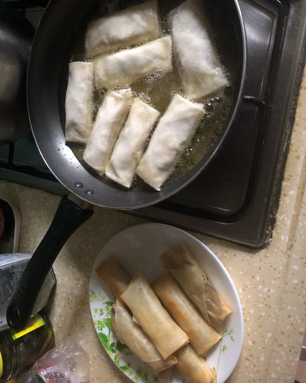 炸春卷