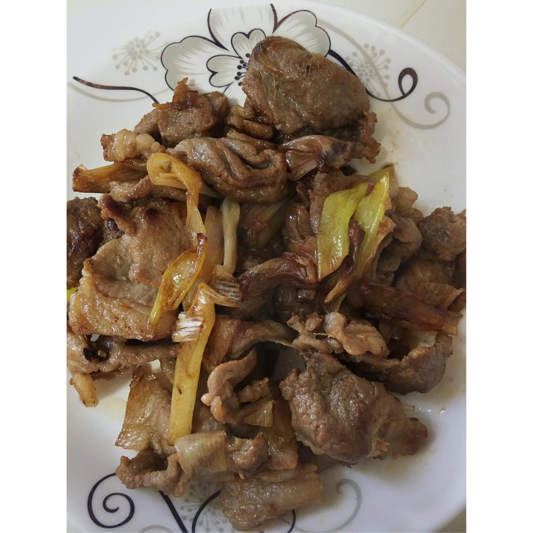 葱爆羊肉