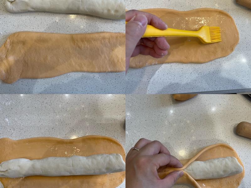 纯奶手撕吐司的做法 步骤1