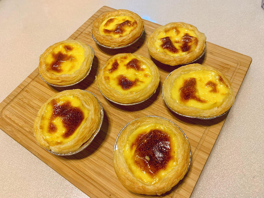 超嫩滑的葡式蛋挞(全蛋版)新手友好『秒杀KFC』