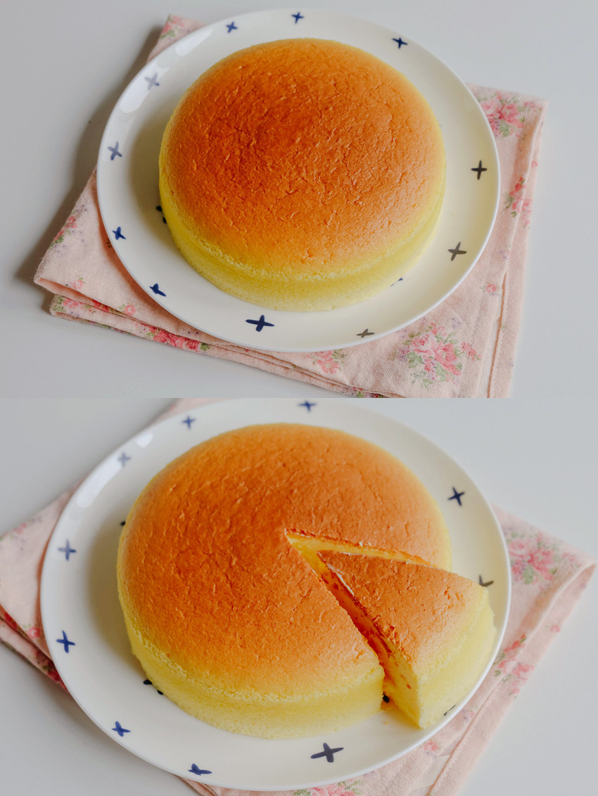 不羁少年胖四哥做的轻乳酪芝士蛋糕6寸#皮黑森林