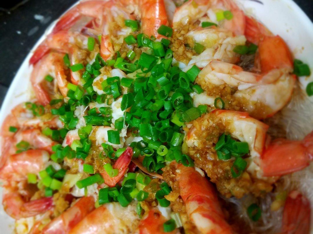 蒜蓉粉丝蒸大虾