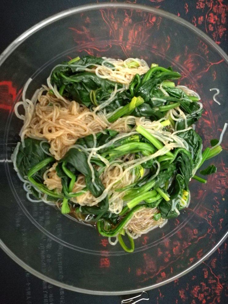 万能凉拌菜料汁（凉拌菠菜粉丝）
