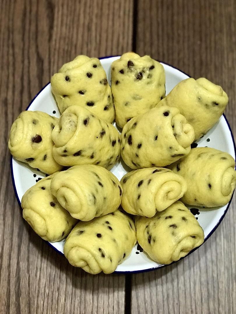 玉米面卷卷馍