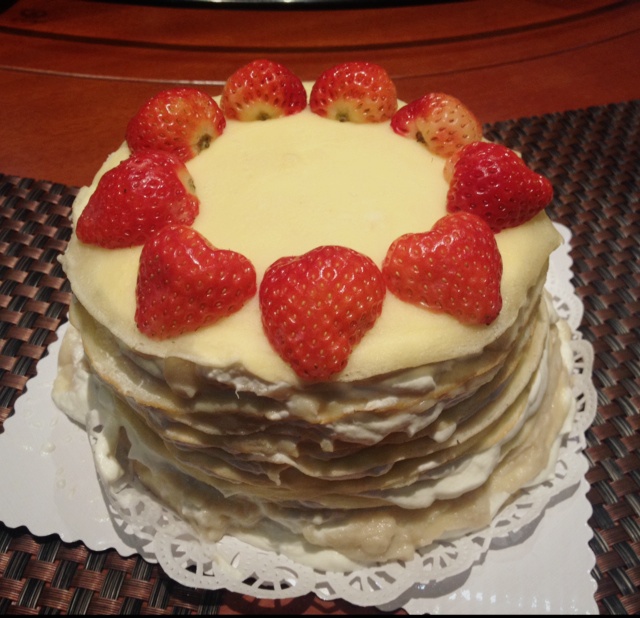 榴莲千层蛋糕（stratiform cake）