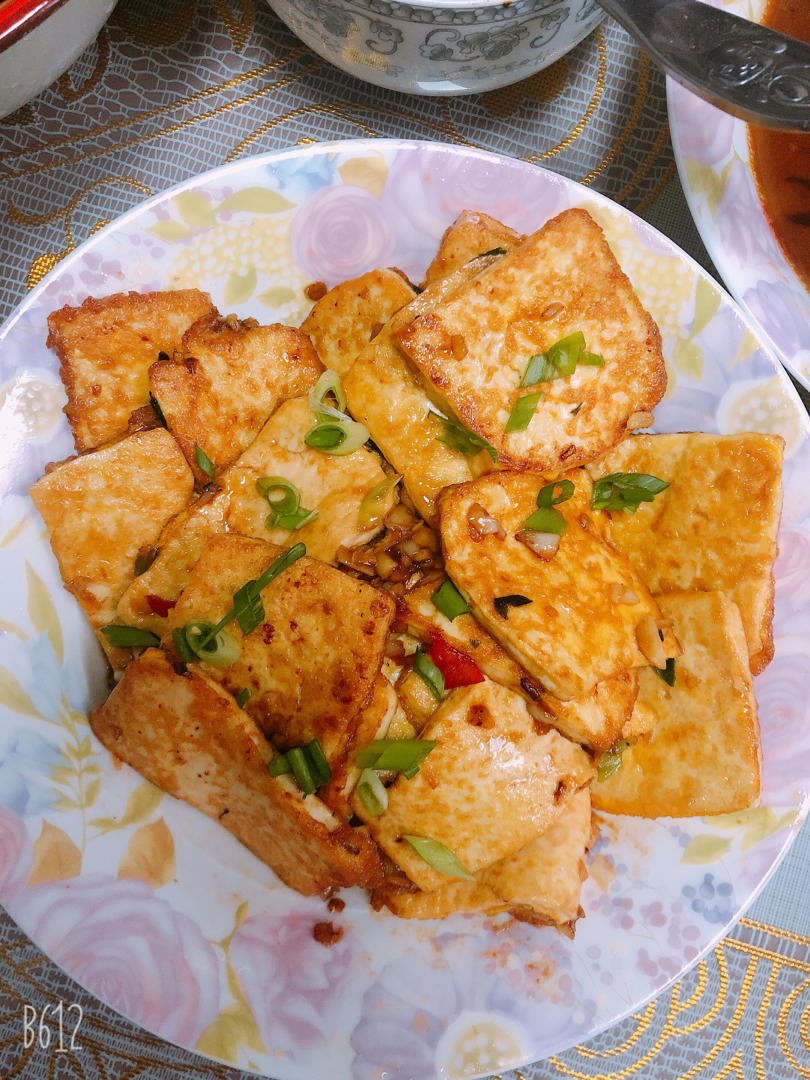 香煎老豆腐