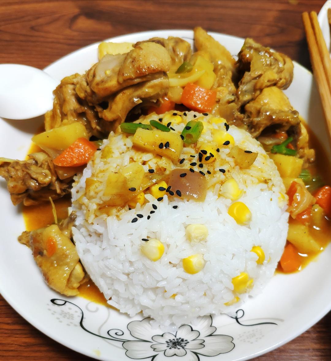 【咖喱鸡饭】家庭版