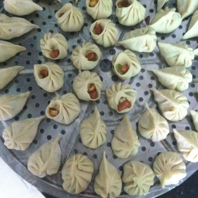 年夜饭四喜蒸饺I花样蒸饺