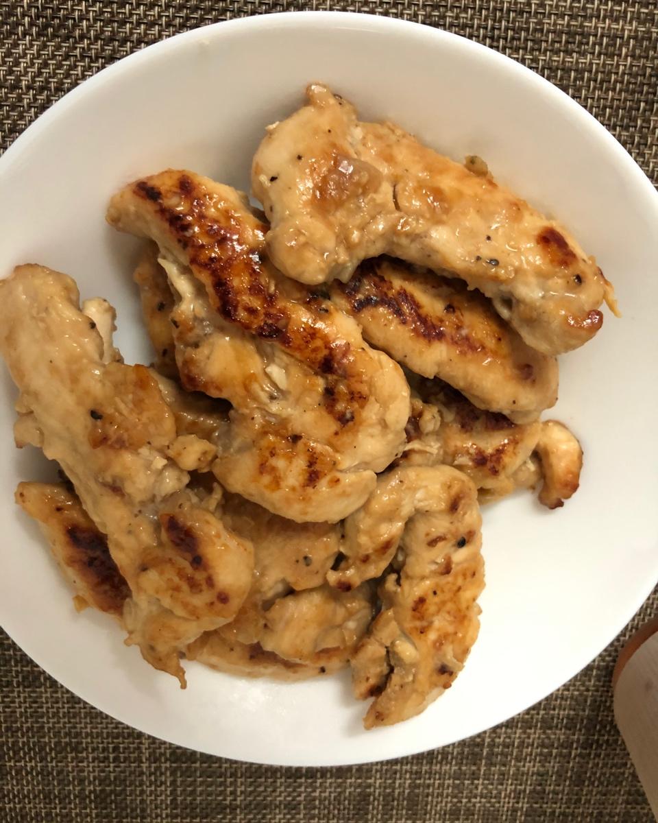 香煎鸡小胸 减肥午餐