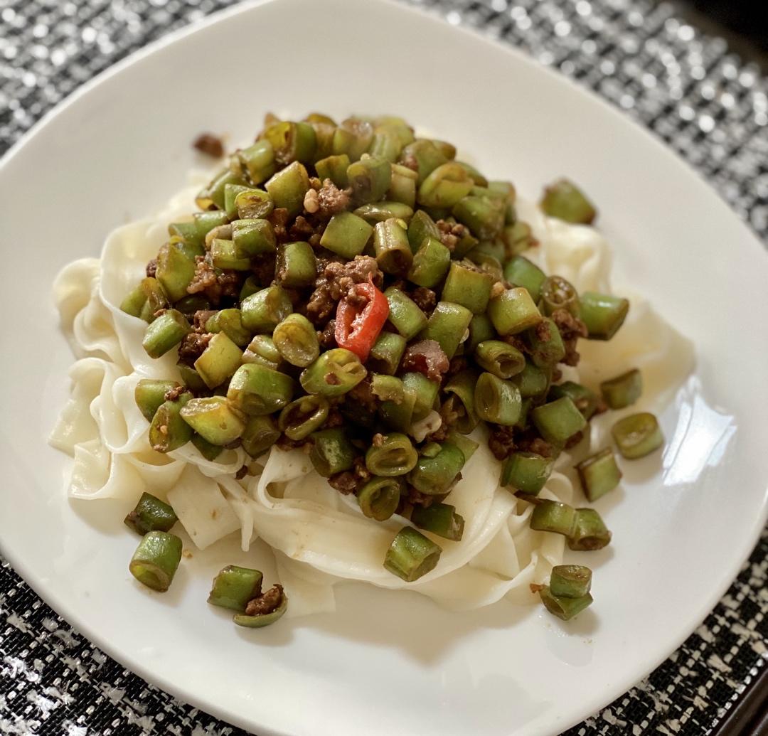 酱香肉沫四季豆
