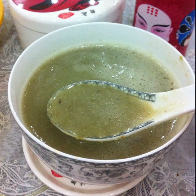 清凉绿豆沙