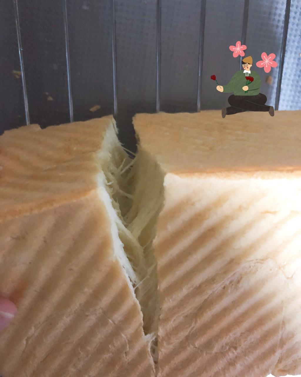 夺命软吐司(๑´ڡ`๑)超软拉丝极速方便的一次发酵吐司
