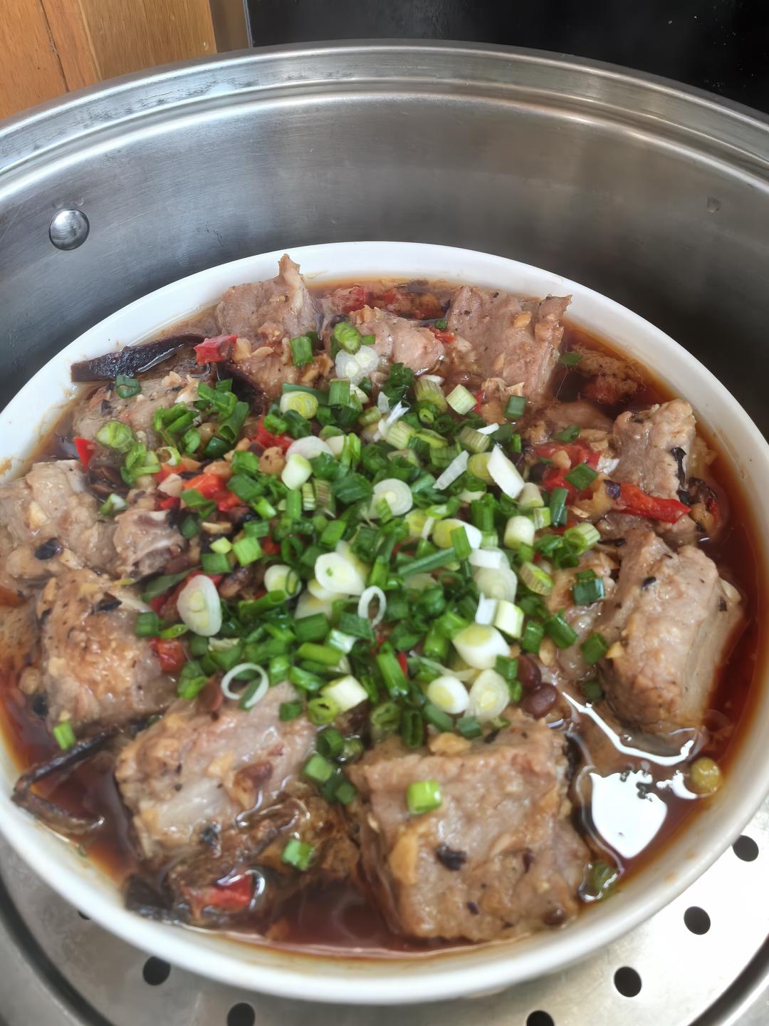 家常菜～豉汁蒸排骨