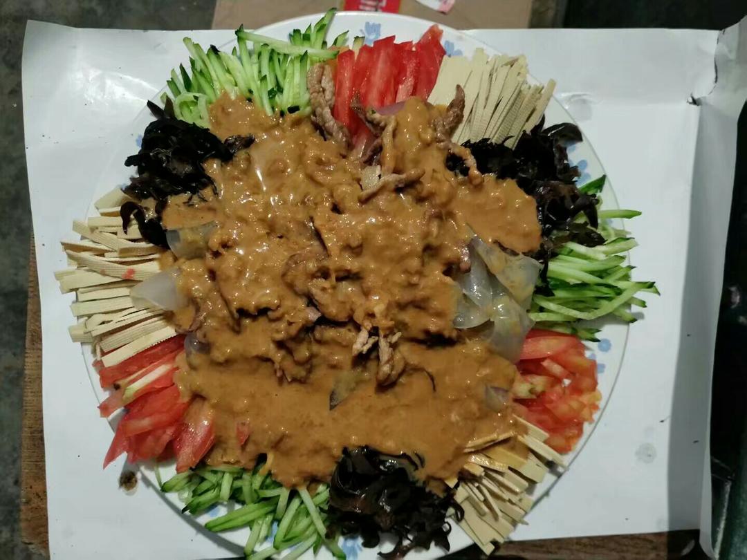 青岛平度名吃--热拌凉的做法